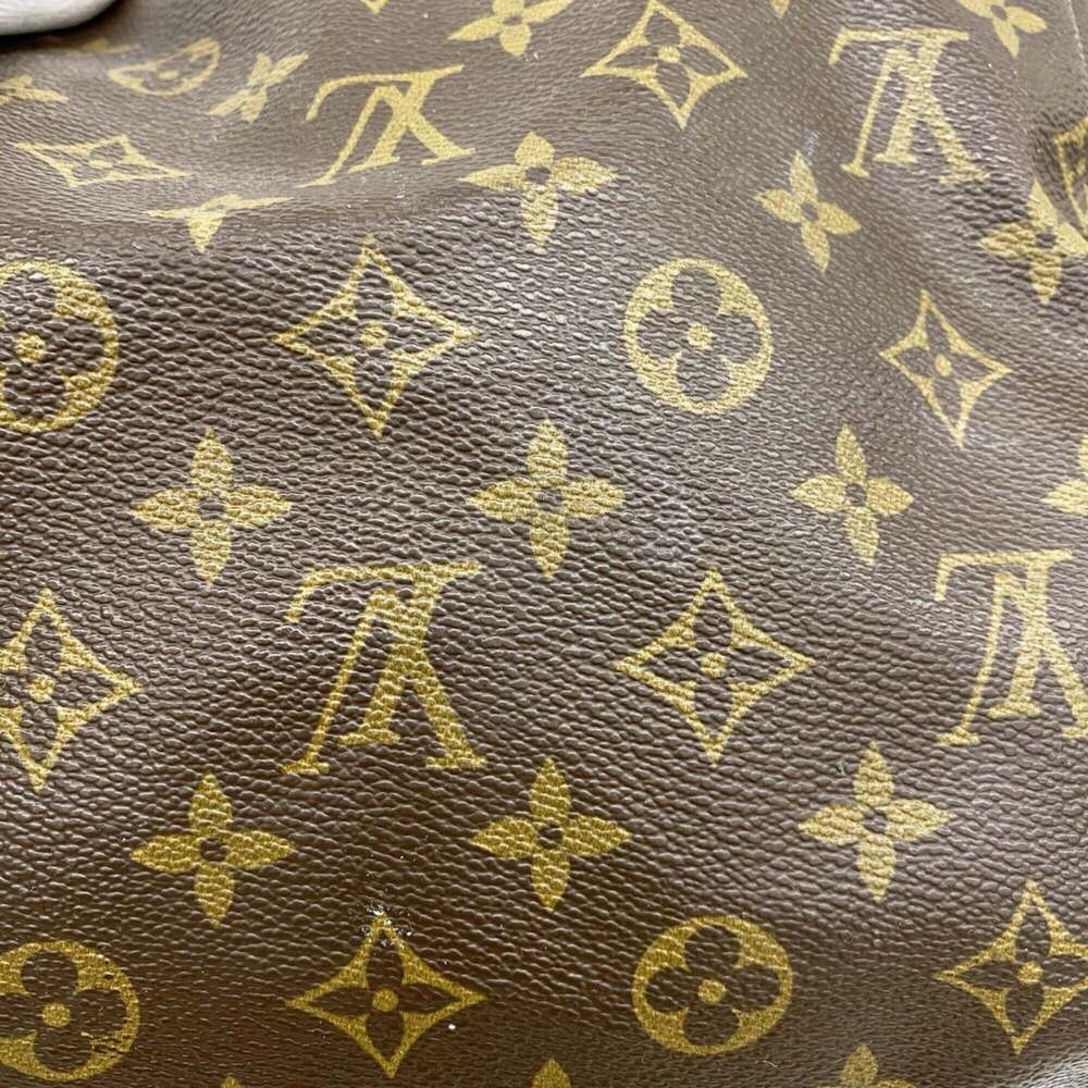 LOUIS VUITTON Brown Monogram Keepall 55 Boston Bag - Picture 13 of 14